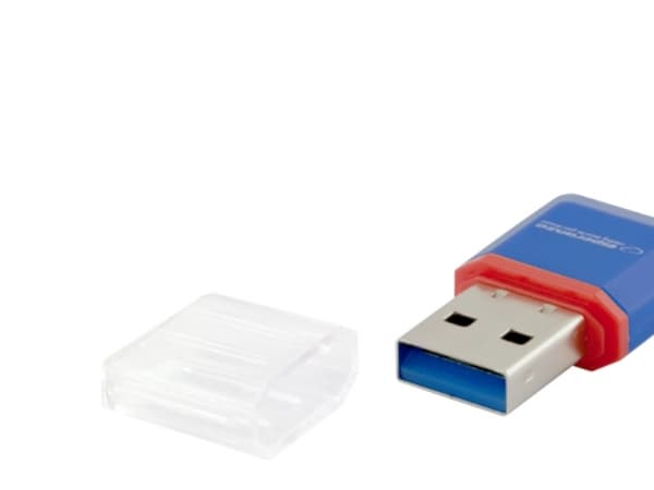 Esperanza EA134B - Kortleser (TransFlash, microSD, microSDHC) - USB 2.0