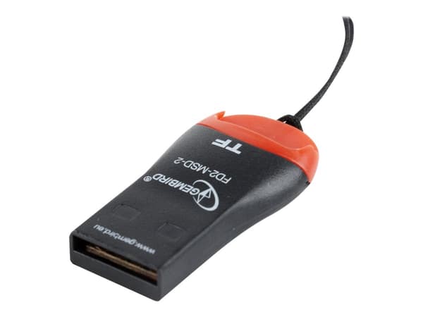 Gembird - Kortinlukija (TransFlash, microSD, microSDHC) - USB 2.0