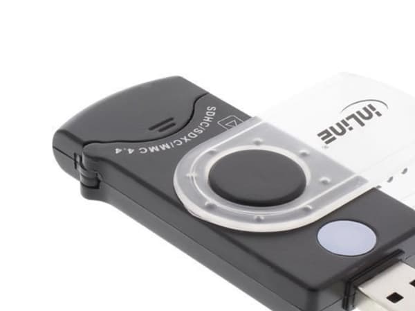 InLine 66773, MicroSD (TransFlash),MicroSDHC,MicroSDXC,MMC,MMC Mobile,MMC+,RS-MMC,SD,SDHC,SDXC, 5000 Mbit/s, USB 3.2 Gen 1 (3.1 Gen 1)