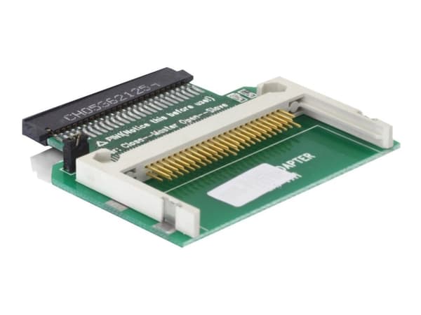Delock Converter 1,8" IDE > Compact Flash card - Kortläsare (CF I, CF II, Microdrive) - IDE