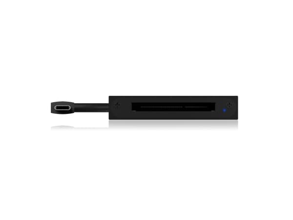 Icy Box 2 IB-CR402-C31 -porttikortinlukija USB 3.1 (Gen 2) Type-C -liitännällä varustettuna