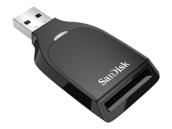 SanDisk - Kortläsare (SDXC UHS-I, SDHC UHS-I, SDXC, SDHC, SD) - USB 3.0