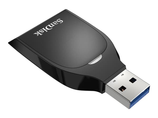 SanDisk - Kortläsare (SDXC UHS-I, SDHC UHS-I, SDXC, SDHC, SD) - USB 3.0