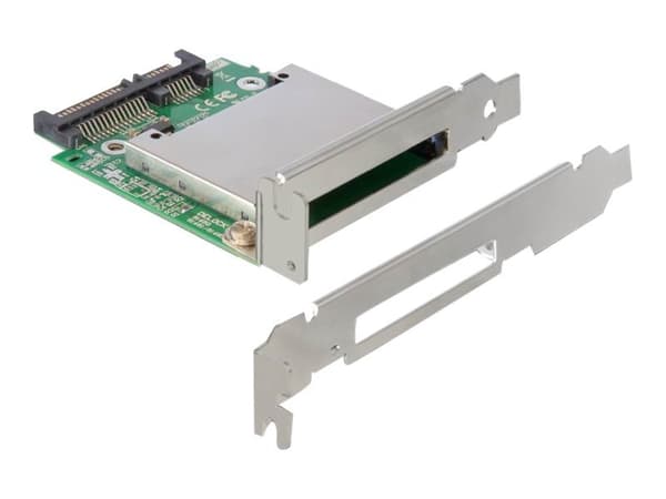 Delock SATA 3.5 kortinlukija &gt; CFast - Kortinlukija - 3.5" (CFast-kortti tyyppi I, CFast-kortti tyyppi II) - Serial ATA