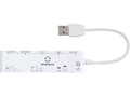 Miniatyrbild 3 av 5: Renkforce CR45e, CF, CF Typ II, MMC, MMC Mobile, MMC+, MS Duo, MS PRO, MS PRO Duo, Memory Stick (MS), MicroSD..., Vit, USB, 101 mm, 27 mm, 15 mm