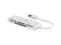Miniatyrbild 5 av 5: Renkforce CR45e, CF, CF Typ II, MMC, MMC Mobile, MMC+, MS Duo, MS PRO, MS PRO Duo, Memory Stick (MS), MicroSD..., Vit, USB, 101 mm, 27 mm, 15 mm