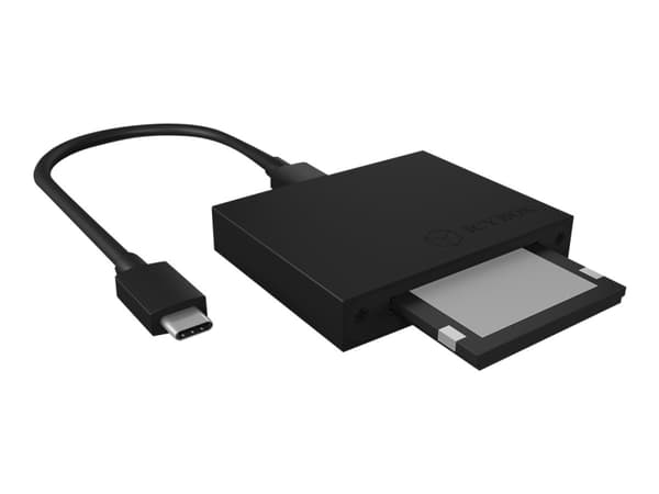 ICY BOX IB-CR402-C31 - Kortläsare (CFast-kort typ II, CFast-kort typ I) - USB-C 3.1 Gen 2