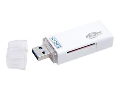 LogiLink CardReader USB 3.0 - Kortläsare (SD, microSD, SDHC, microSDHC, SDXC, microSDXC) - USB 3.0