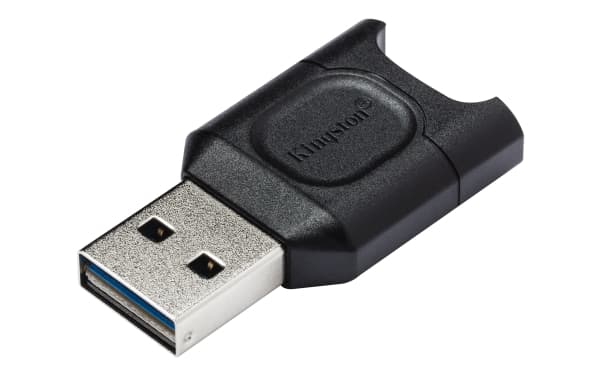 Kingston MobileLite Plus - Kortläsare (microSD, microSDHC, microSDXC, microSDHC UHS-I, microSDXC UHS-I, microSDHC UHS-II, microSDXC UHS-II) - USB 3.2