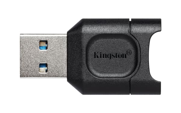 Kingston MobileLite Plus - Kortläsare (microSD, microSDHC, microSDXC, microSDHC UHS-I, microSDXC UHS-I, microSDHC UHS-II, microSDXC UHS-II) - USB 3.2