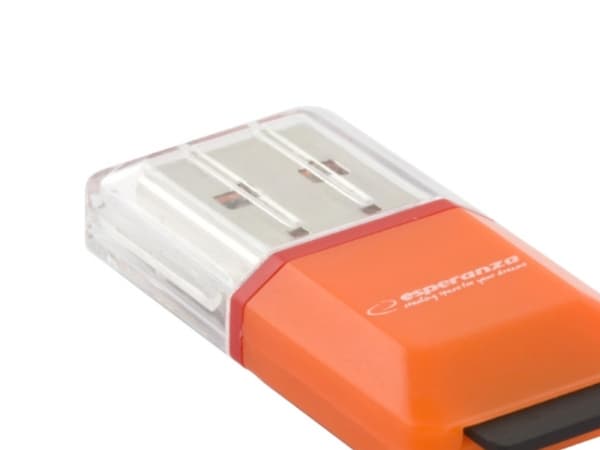 Esperanza EA134O - Kortläsare (TransFlash, microSD, microSDHC) - USB 2.0