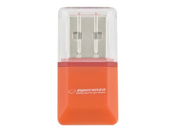 Esperanza EA134O - Kortläsare (TransFlash, microSD, microSDHC) - USB 2.0