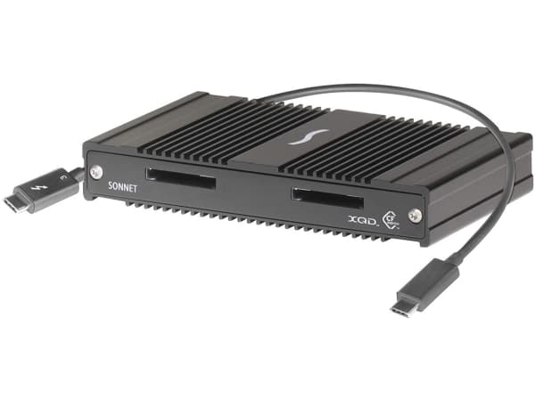 Sonnet SF3 Series - CFexpress/XQD Pro, CFexpress, CFexpress Type B, XQD, Black, 40000 Mbit/s, Aluminium, Thunderbolt 3, 1 pc(s)