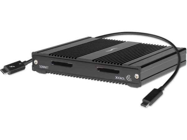 Sonnet SF3 Series - CFexpress/XQD Pro, CFexpress, CFexpress Type B, XQD, Black, 40000 Mbit/s, Aluminium, Thunderbolt 3, 1 pc(s)