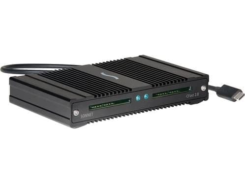 Sonnet SF3 Series CFast 2.0 Pro Card Reader - Kortläsare (CFast-kort typ II, CFast Card) - Thunderbolt 3