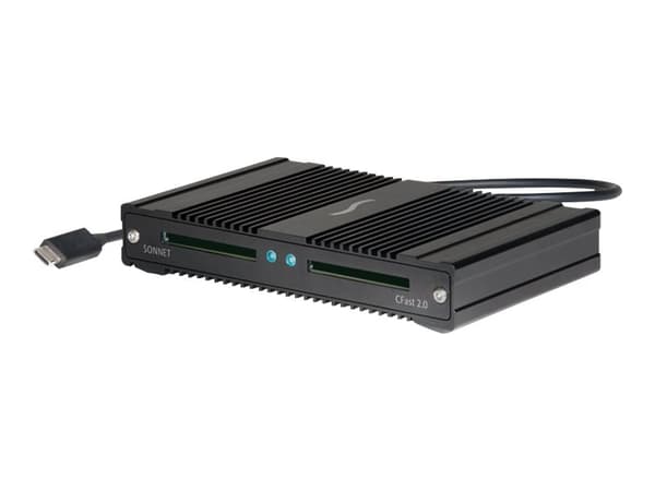 Sonnet SF3 Series CFast 2.0 Pro Card Reader - Kortläsare (CFast-kort typ II, CFast Card) - Thunderbolt 3