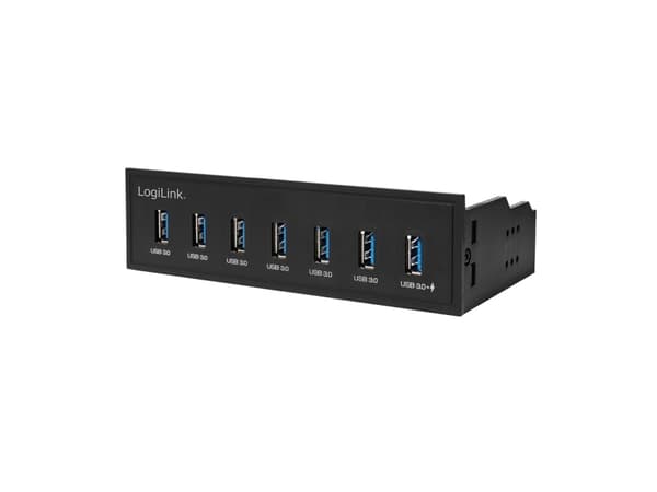LogiLink UA0342, Svart, 5.25", 5000 Mbit/s, 148 mm, 78 mm, 42 mm