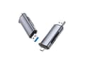 Miniatyrbild 4 av 4: Ugreen - Kortläsare - 2-i-1 (MMC, SD, RS-MMC, microSD, SDHC, microSDHC, SDXC, microSDXC) - USB 3.0/USB-C