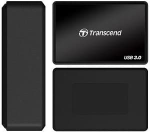 Transcend RDF2 - Kortläsare (CFast-kort typ II, CFast-kort typ I) - USB 3.0