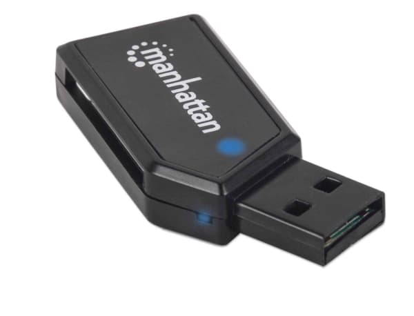 Manhattan 24in1 SD/MicroSD/MMC muistikortinlukija USB2.0