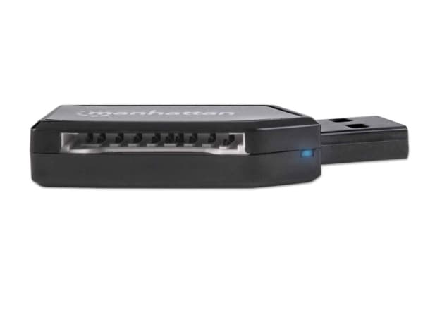 Manhattan 24in1 SD/MicroSD/MMC muistikortinlukija USB2.0