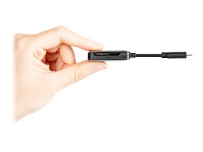 Transcend RDC3 - Kortinlukija (SD, microSD, SDHC UHS-I, SDXC UHS-I, microSDHC UHS-I, microSDXC UHS-I) - USB-C 3.2 Gen 1