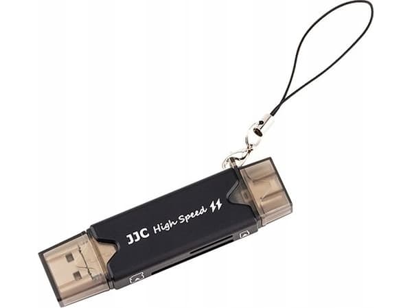 JJC Muistikortinlukija 3.0 Port USB / Micro USB / USB-C TYPE-C Micro SD / SD-kortit