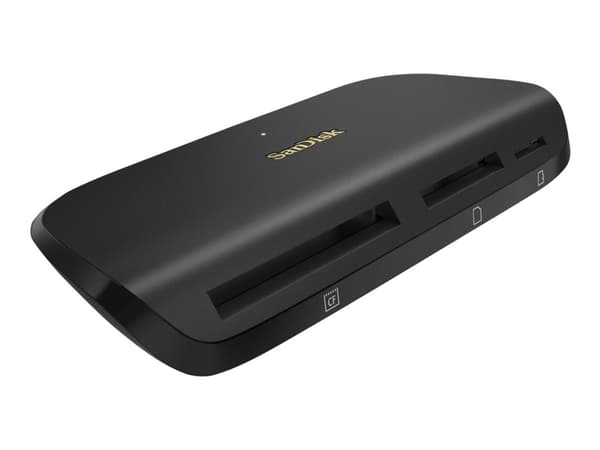 SanDisk ImageMate PRO - Kortinlukija (SD, CF, microSD, SDHC, microSDHC, SDXC, microSDXC, SDHC UHS-I, SDXC UHS-I, SDHC UHS-II, SDHC UHS-II) - USB 3.0/