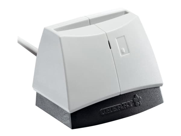 CHERRY SmartTerminal ST-1144 läsare smarta kort USB 2.0 Svart, Grå Svart, Grå