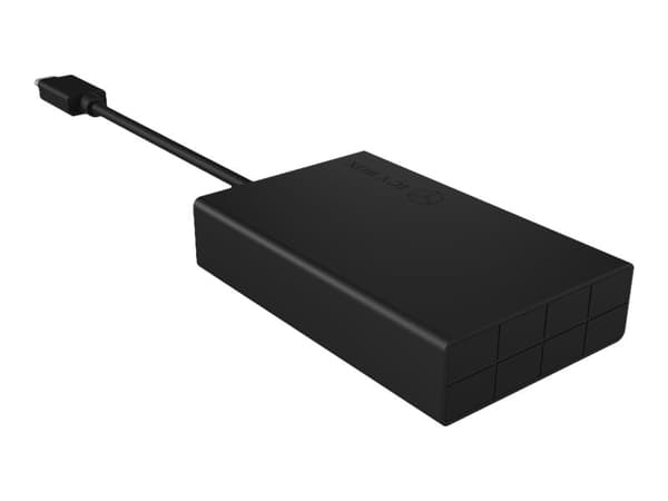 ICY BOX IB-CR401-C3 - Kortinlukija (SD, CF, microSD, microSD, microSDHC, SDXC, microSDXC, SDHC UHS-I, SDXC UHS-I, microSDHC UHS-I, microSDXC UHS-I, S