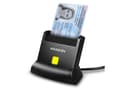 Miniatyrbild 3 av 3: AXAGON CRE-SM2 USB-kort smart + SD/microSD/SIM