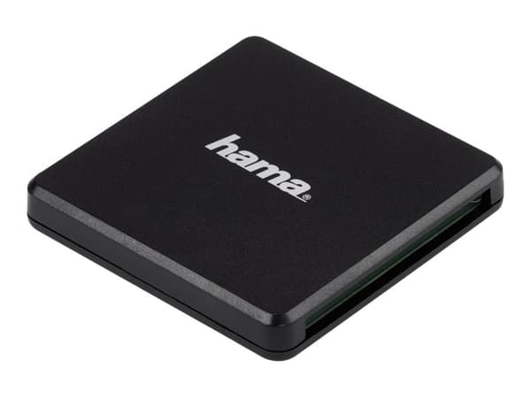Hama USB 3.0 Multi-Card Reader - Kortinlukija (CF 1, SD, microSD, MMCplus, SDHC, microSDHC, SDXC, microSDXC) - USB 3.0 - USB 3.0