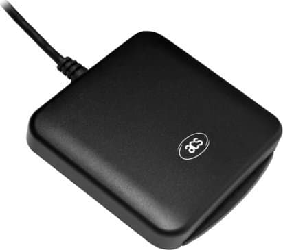 ACS ACR39U-U1, USB 1.1, 1,5 m, Musta, 65 g
