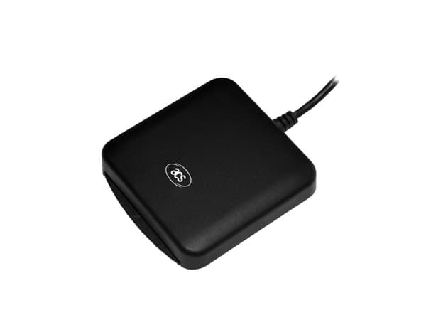 ACS ACR39U-U1, USB 1.1, 1,5 m, Svart, 65 g Svart