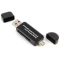 Miniatyrbilde 2 av 2: 2i1 Minnekortleser USB/MicroUSB