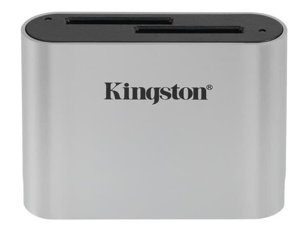 Kingston Workflow - Kortinlukija (SDHC UHS-I, SDXC UHS-I, SDHC UHS-II, SDHC UHS-II) - USB-C 3.2 Gen 1