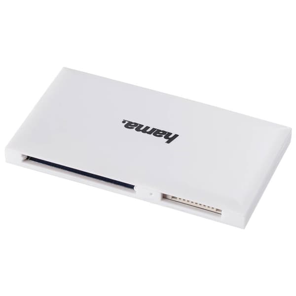 HAMA Kortæser USB 3.0 Multi SD/Micro/CF/MS Hvid