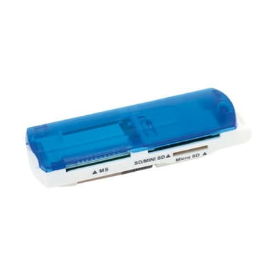 Kortläsare USB 2.0 SD Blå