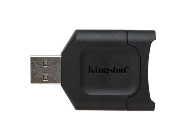 Kingston Technology MobileLite Plus, SD, Svart, USB 3.2 Gen 1 (3.1 Gen 1) Type-A, 51,8 mm, 33,5 mm, 9 mm