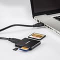 Pikkukuva 4 / 7: HAMA Kortinlukija USB 3.0 Multi SD/microSD/CF Musta