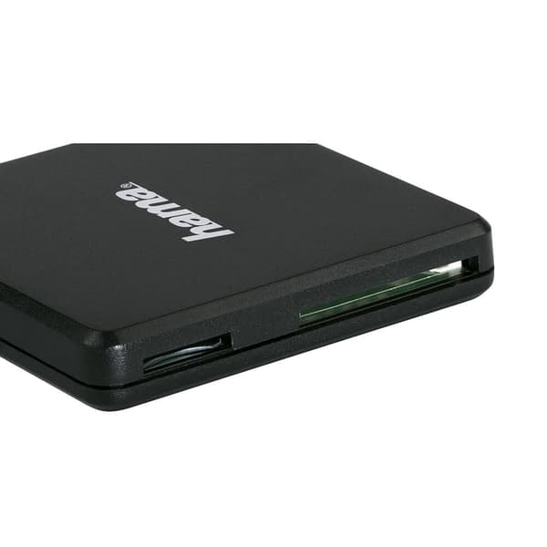 HAMA Kortinlukija USB 3.0 Multi SD/microSD/CF Musta