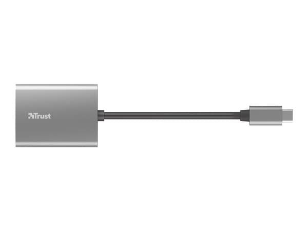 Trust Dalyx - Kortläsare (microSD, SDHC, SDXC) - USB-C 3.2 Gen 1