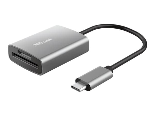 Trust Dalyx - Kortläsare (microSD, SDHC, SDXC) - USB-C 3.2 Gen 1