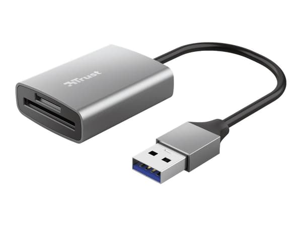 Trust Dalyx kortinlukija USB 3.2 Gen 1 (3.1 Gen 1) Alumiini