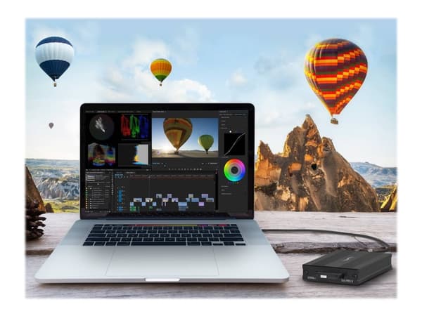 Sonnet SxS Pro X - Kortleser (SxS Memory Card, SxS Pro, SxS Pro+, SxS-1, SxS Pro X) - Thunderbolt 3