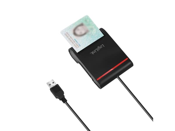 LogiLink CR0047, inomhus, Svart, USB 2.0, Mac OS X 10.15 Catalina,Mac OS X 10.15.3 Catalina, 65 mm, 85 mm