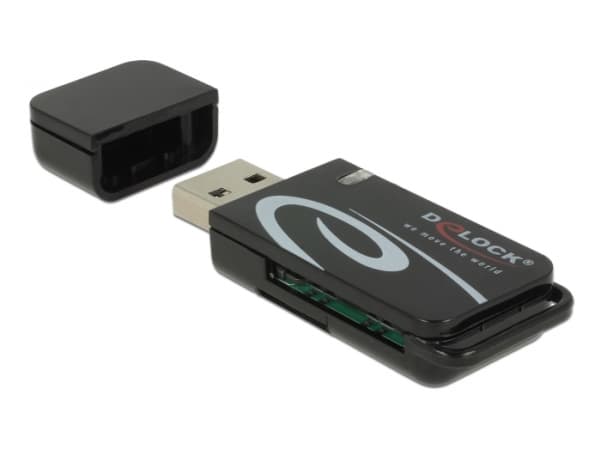 Delock - Kortläsare (Multiformat) - USB 2.0