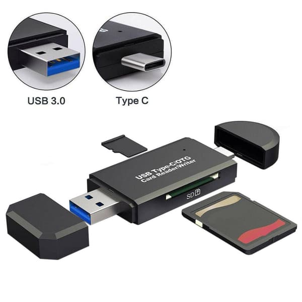Kortinlukija - USB Type-C/USB 3.0