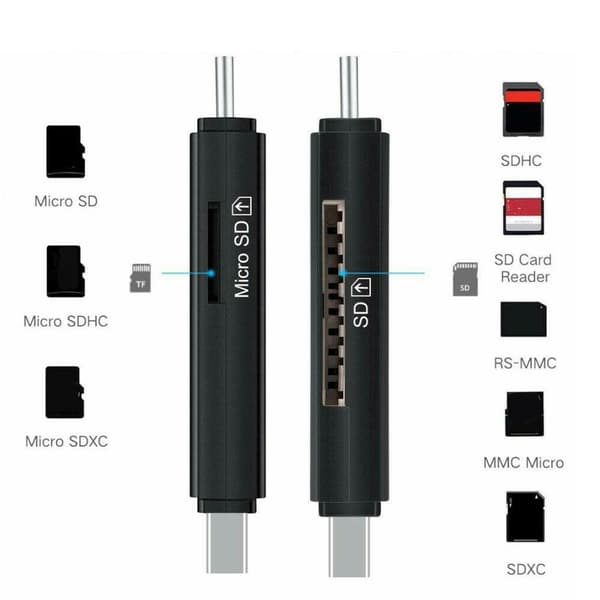 Kortinlukija - USB Type-C/USB 3.0