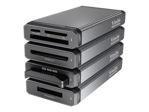 SanDisk Professional PRO-READER - Kortläsare (CFexpress 2.0 Type B) - USB-C 3.2 Gen 2